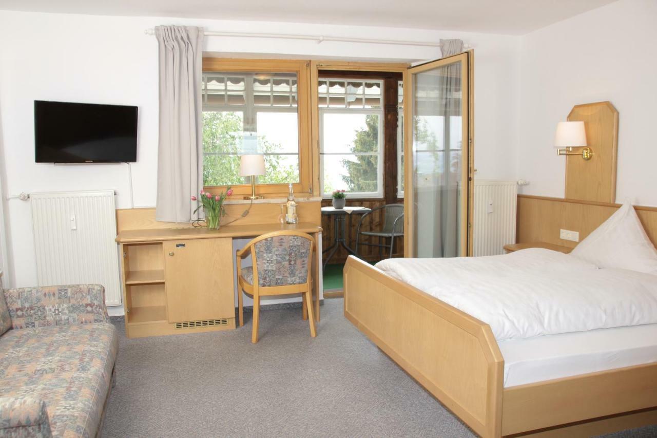 Schoenblick Hotel Garni Ferienwohnungen Lindenberg im Allgau Luaran gambar