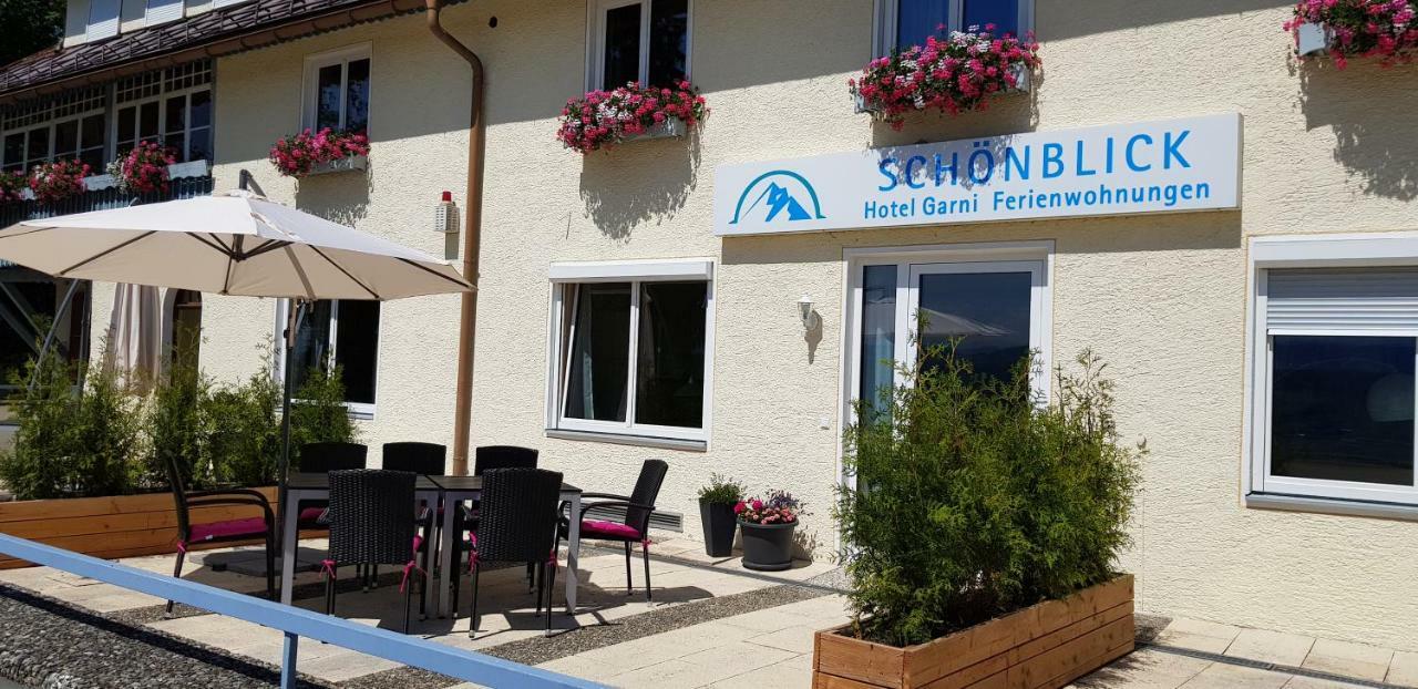 Schoenblick Hotel Garni Ferienwohnungen Lindenberg im Allgau Luaran gambar